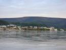 Dawson City  vista dallo Yukon river
