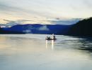 il traghetto sullo Yukon river