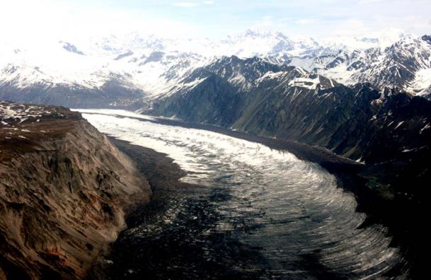 una valle dell Wrangell mountain